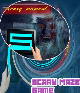 Ghost maze game