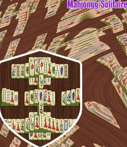Mahjongg solitaire game