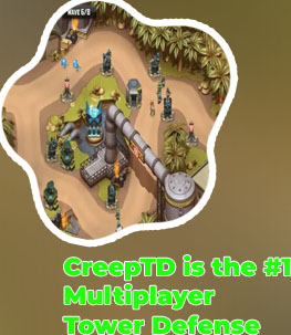 Tower defense web game