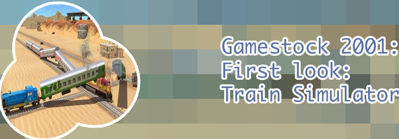 Train simulator game